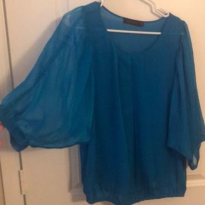 The Limited 3/4 length dolman top
